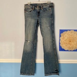 Vintage Flare distressed jeans